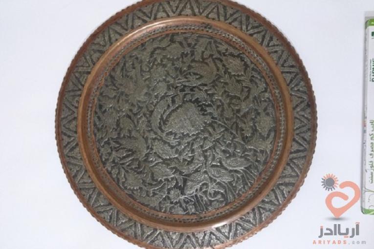 سینی قلمزنی دیوارکوب 60 سانتی