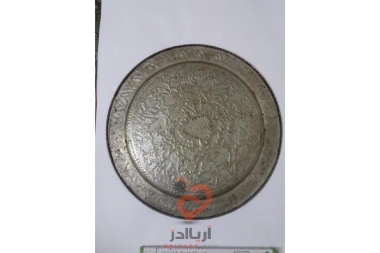 سینی قلمزنی دیوارکوب 60 سانتی