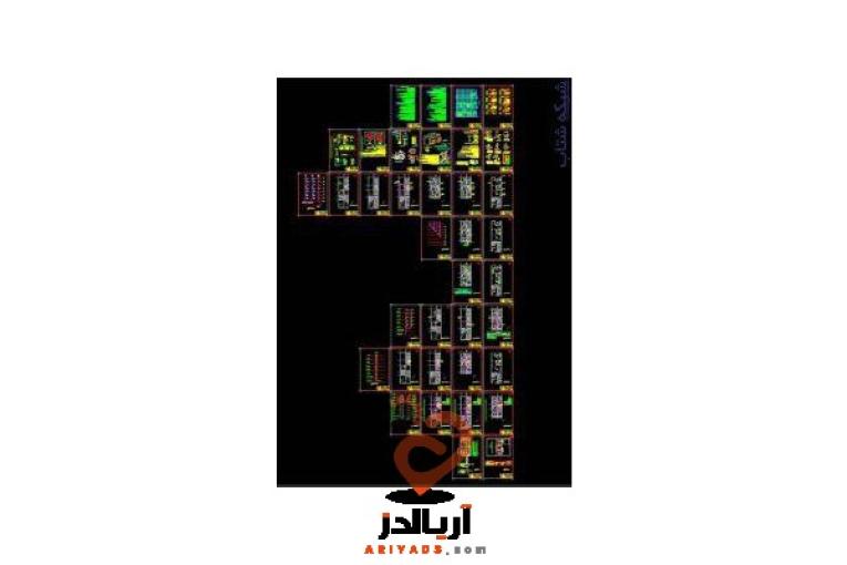 نقشه کشی تهیه نقشه ازبیلت تاسیسات مکانیک برق معماری نقشه های فاز دو 2