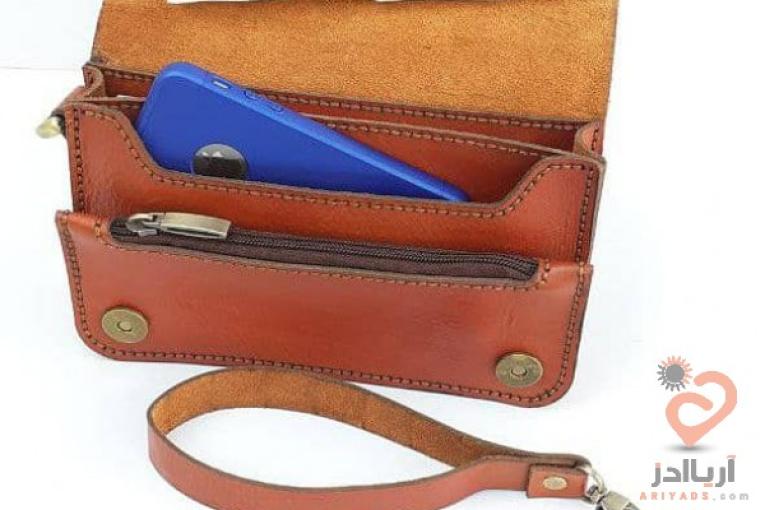 کیف و کمربند با چرم اصل 