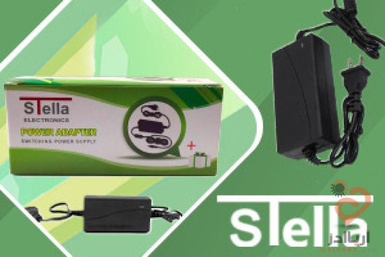 فروش آداپتور ۱۲ ولت ۲ آمپر استلا STELLA 12V 2A adapter با یک سال گارانتی