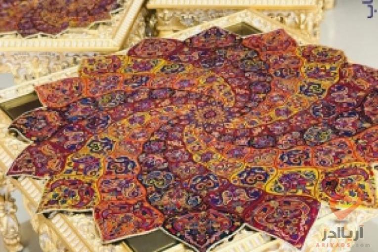 :: فروش مستقیم رومیزی های ترمه ابریشم