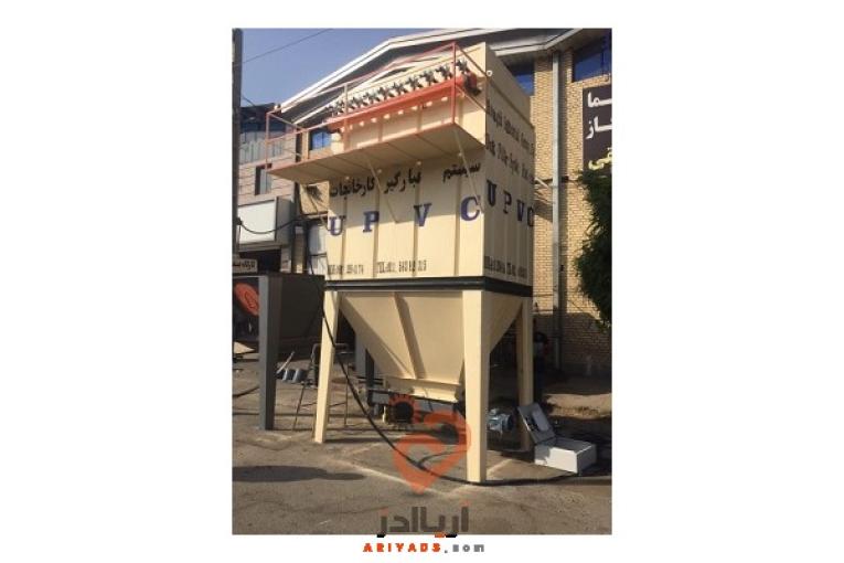 شرکت مهندسی رونقی بگ فیلتر غبار گیر daust coltor شیر برقی روتاری ولو جت پالس کیسه فیلتر