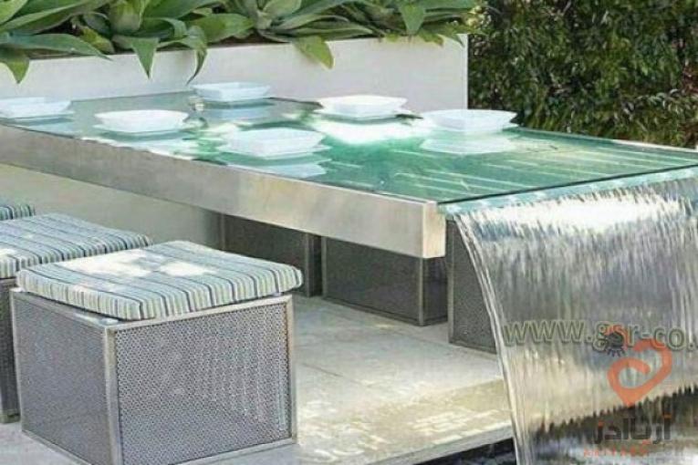 آبنمای دکوراتیو خورشید طلایی