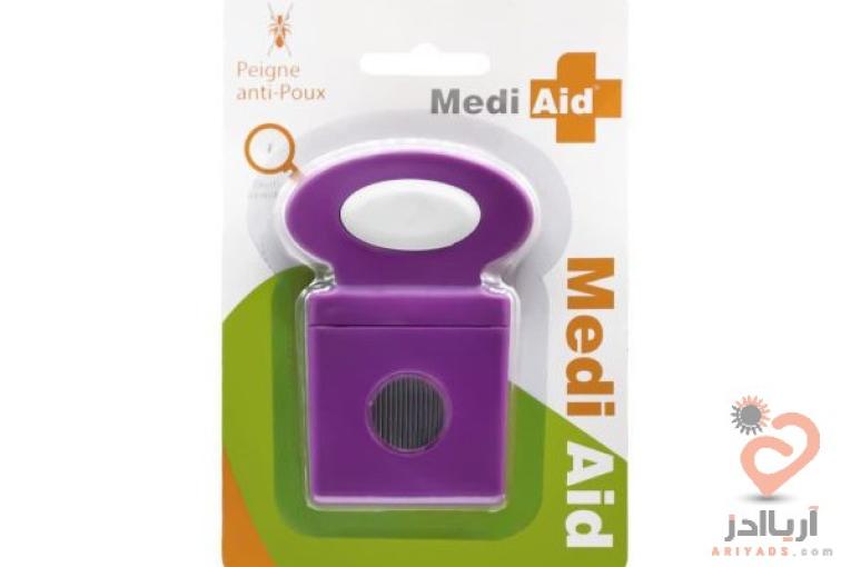 شانه ضد شپش و ضد شوره سر Medi Aid ،تمام استیل قیمت مناسب