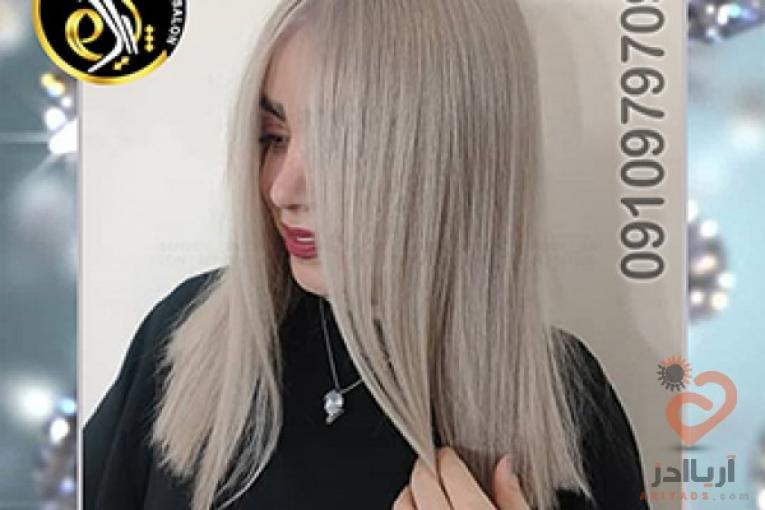 سالن زیبایی سپیده رنگ مو تهرانسر میکاپ عروس تهرانسر