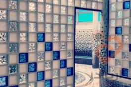 بلوک شیشه ای و موزائیک شیشه ای و تایل شیشه ای