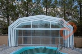 سقف متحرک استخر سقف متحرک المینیومی در مازندران