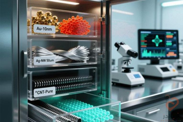 فروش انواع نانو ذرات آزمایشگاهی و صنعتی
