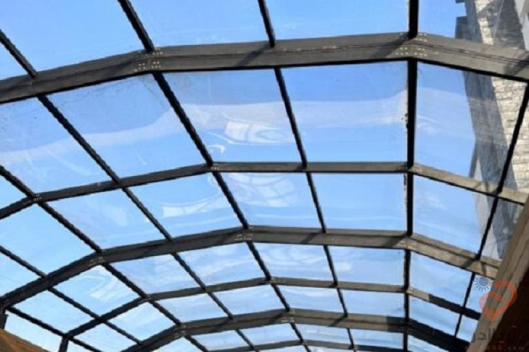 سقف متحرک استخر سقف متحرک المینیومی در چهارباغ