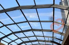 سقف متحرک استخر سقف متحرک المینیومی در چهارباغ