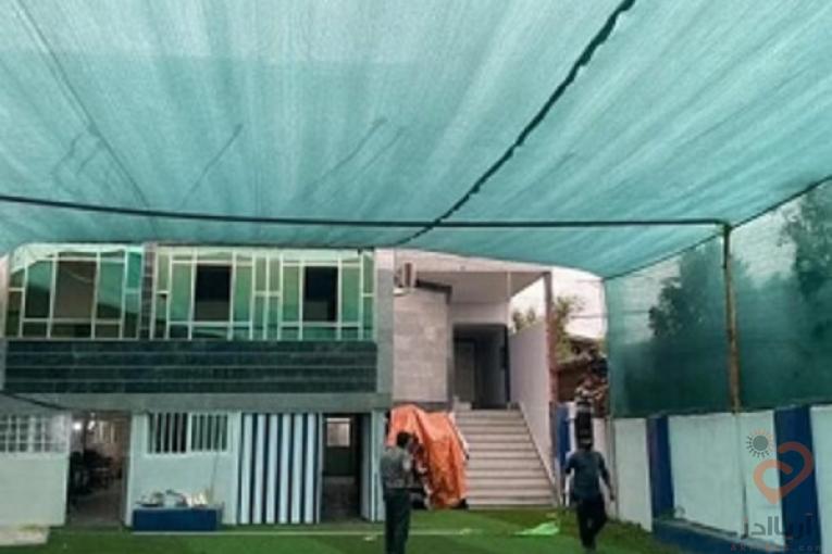 توری سایبان شید گلخانه