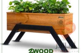 ساخت فلاور باکس – فلاور باکس چوبی – گلدان چوبی-گلدان چوبی شیک