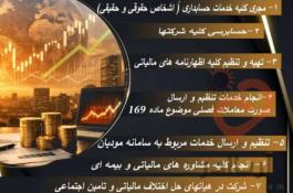 خدمات حسابداری و مالیاتی وپیش رسیدگی تامین اجتماعی