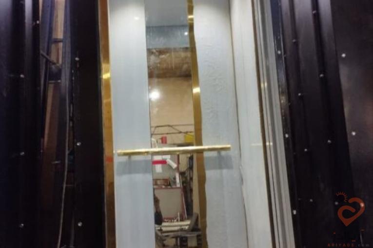 کابین آسانسور و تزئینات سر ساختمان
