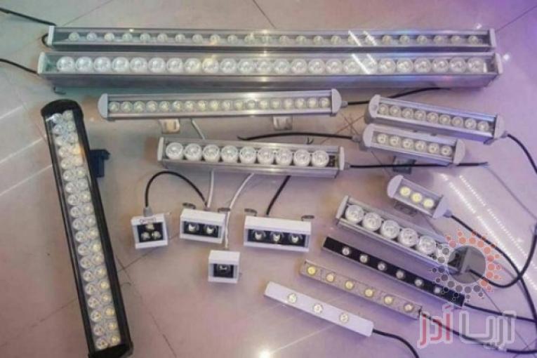 فروش چراغ و پروژکتورهای ال ای دی و اجرای نورپردازی نما
