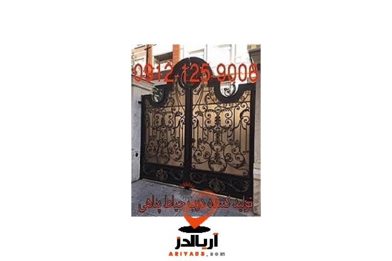 تولید کننده انواع درب ساده ، فرفورژه و برش لیزری