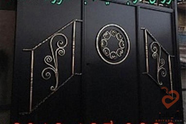 فروش عمده درب آهنی حیاط ارسال به تمام شهرستان ها