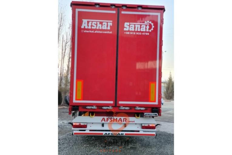 طراحی وتولیدی انواع تریلی چادری وکمپرسی،اتاق تریلی کشاورزی و طراح های سفارشی، افشاصنعت بوکان